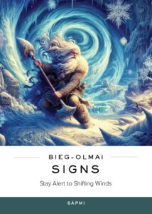 Bieg-Olmai, the wind god of the Sámi people